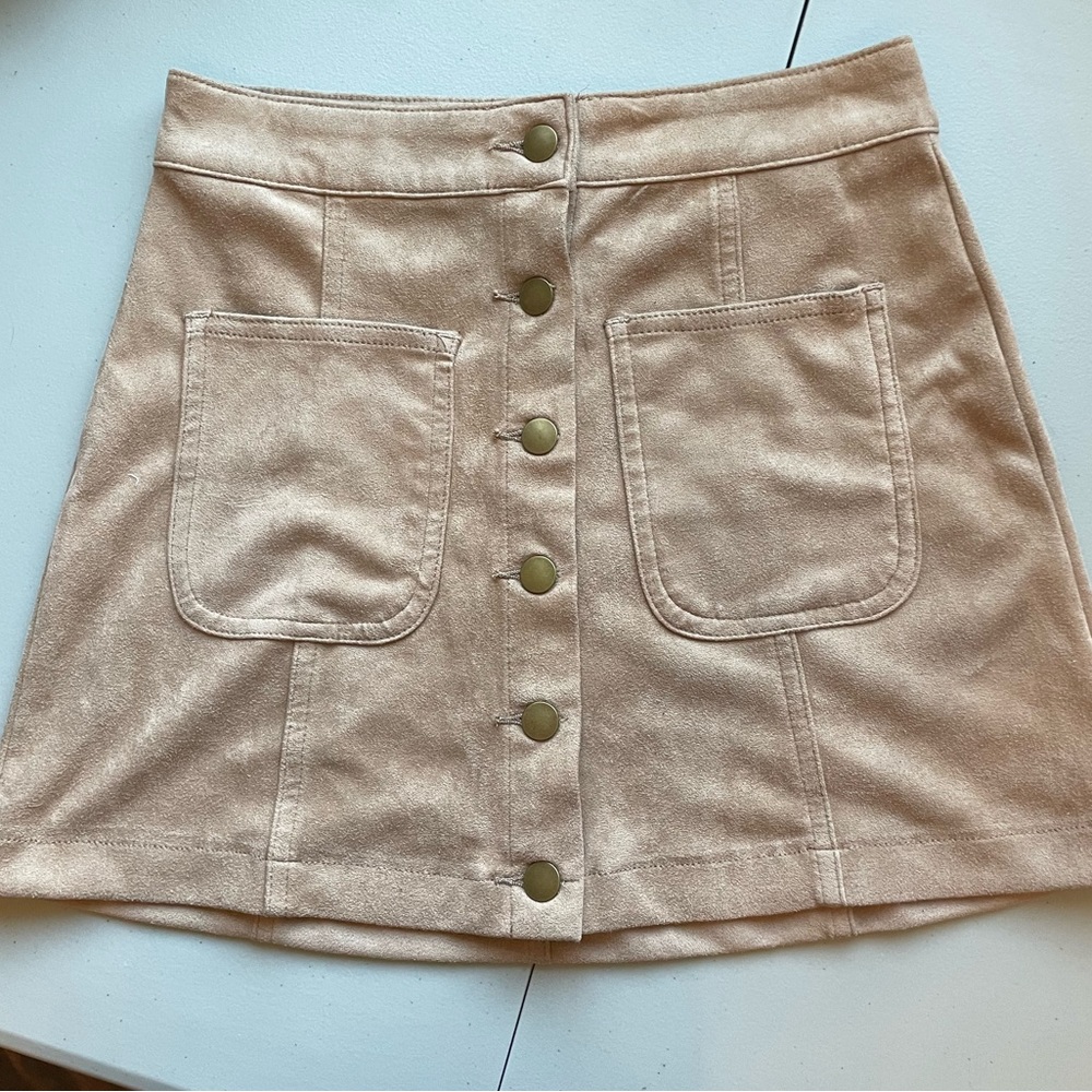 Altar’d State suede skirt